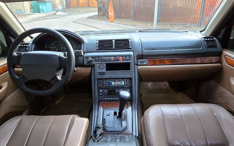 Range Rover II 1997 года, интерьер