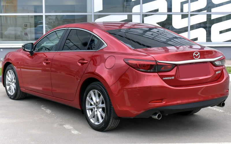 Mazda6 GL 2016 года, вид сзади