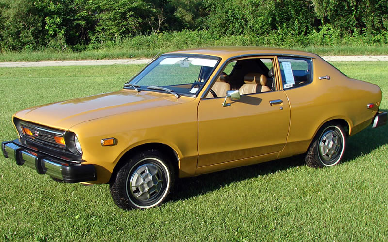 Sunny B210 1974 года, вид спереди