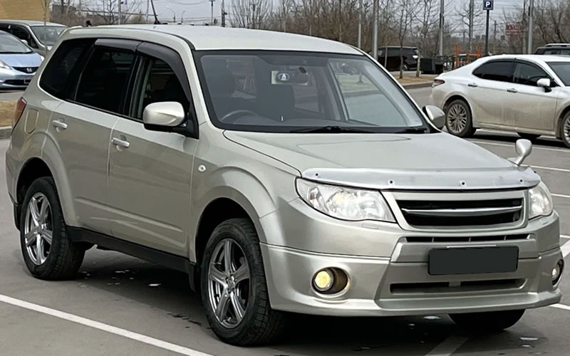 Forester SH 2009 года, вид спереди