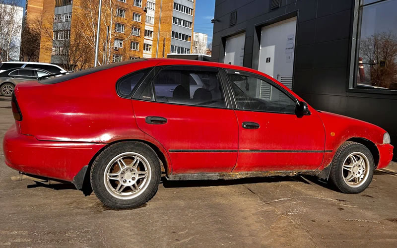 Corolla E100 1993 года, лифтбек