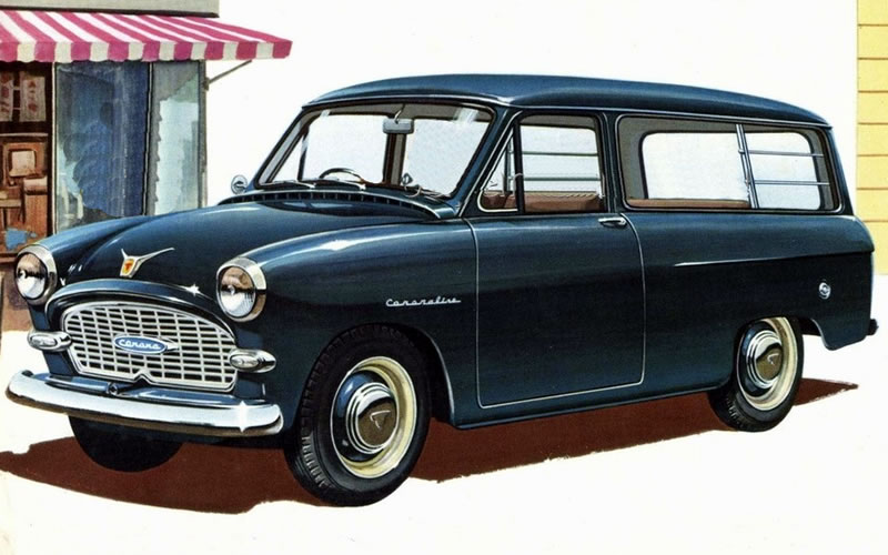 Corona T10 1958 года, универсал