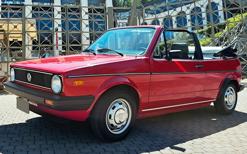 Golf Mk1 1981 года, кабриолет