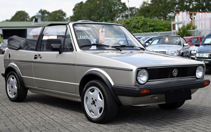 Golf Mk2 1986 года, кабриолет