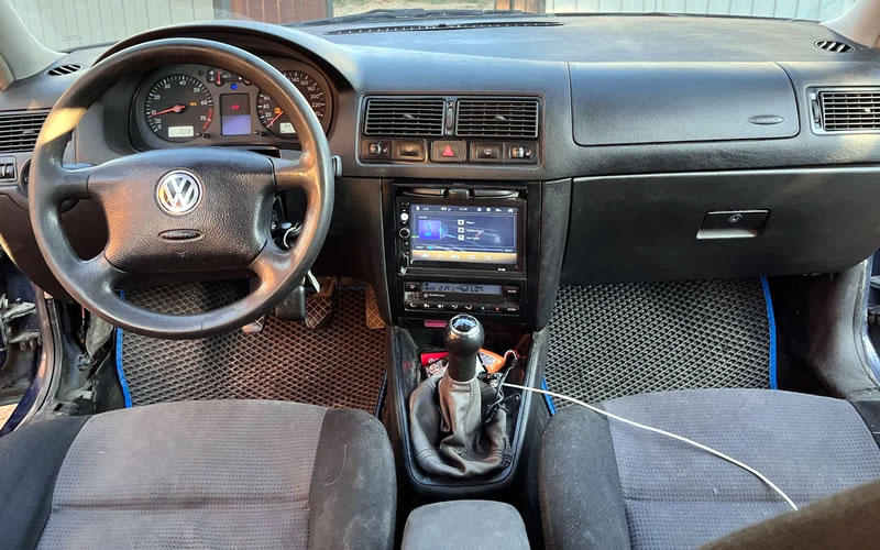 Golf Mk4 2000 года, интерьер