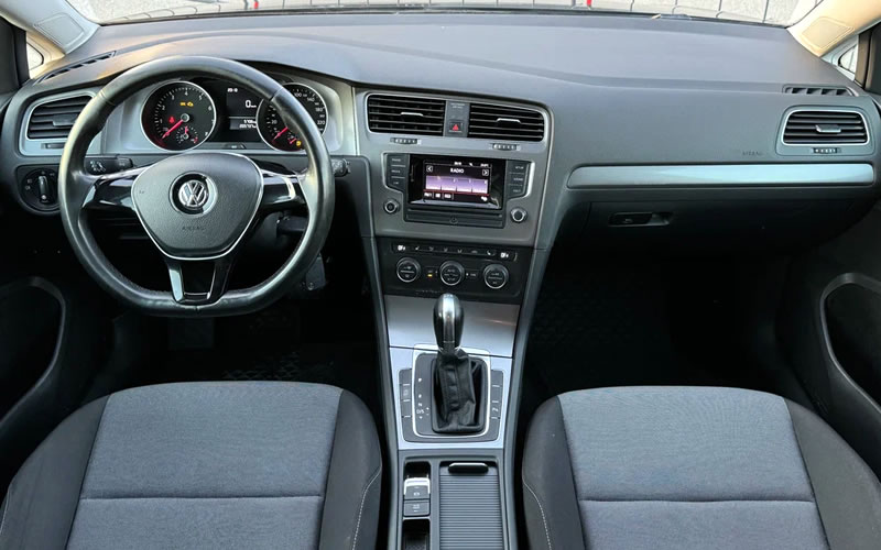 Golf Mk7 2015 года, интерьер