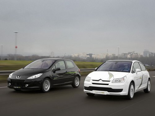 Дизель-гибридные Peugeot и Citroen исключительно…
