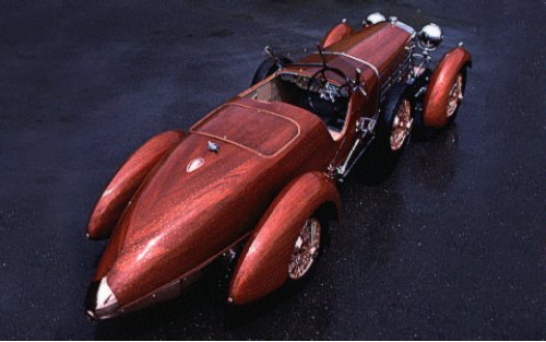 Кузов Hispano-Suiza H6C Tulipowood Torpedo был…