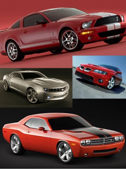 Ford и Pontiac уже выпустили свои масл-кары…