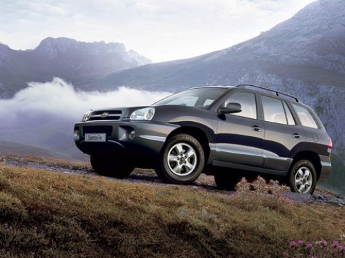 Внедорожник средних размеров Hyundai Santa Fe…