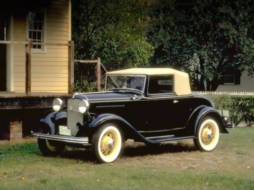 Несмотря на экономический кризис в США, Ford 1932…