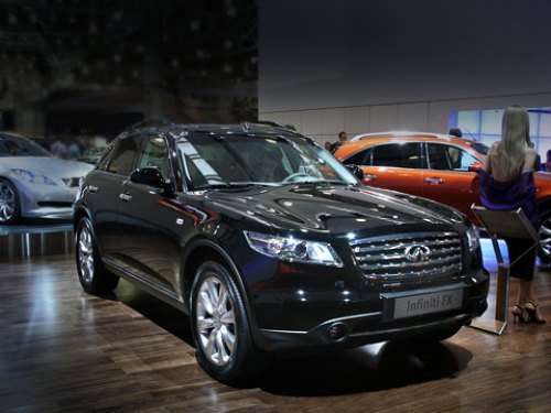 Кроссовер Infiniti FX часто встречается на…