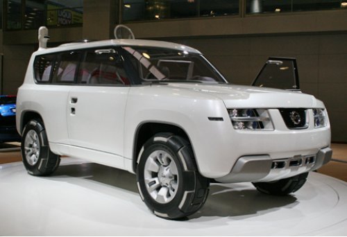 Интересно, а сверхтехнологичному Nissan Terranaut…
