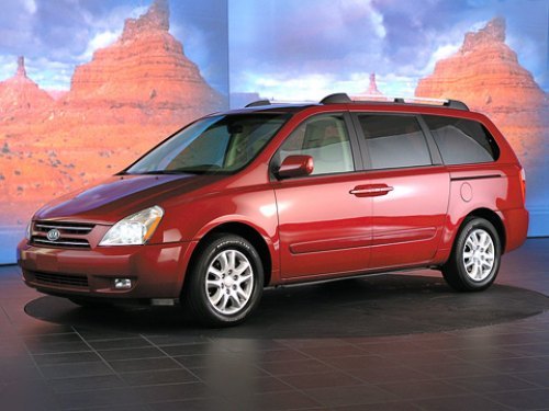 Kia Sedona — «сестра-близнец» Hyundai Entourage.…