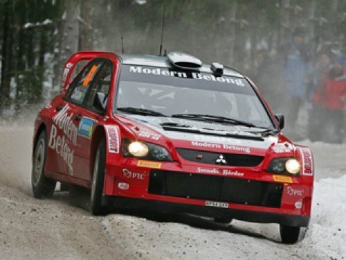 В этом году Mitsubishi Lancer WRC частных команд…