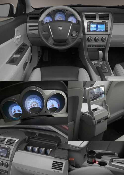 Интерьер Dodge Avenger вполне симпатичный и…