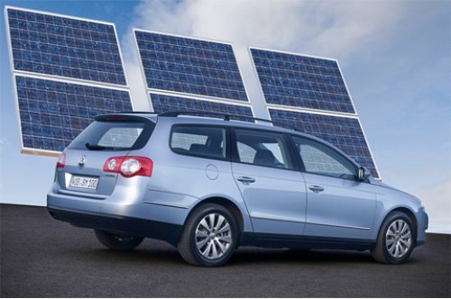 Внешние данные Passat BlueMotion остались…