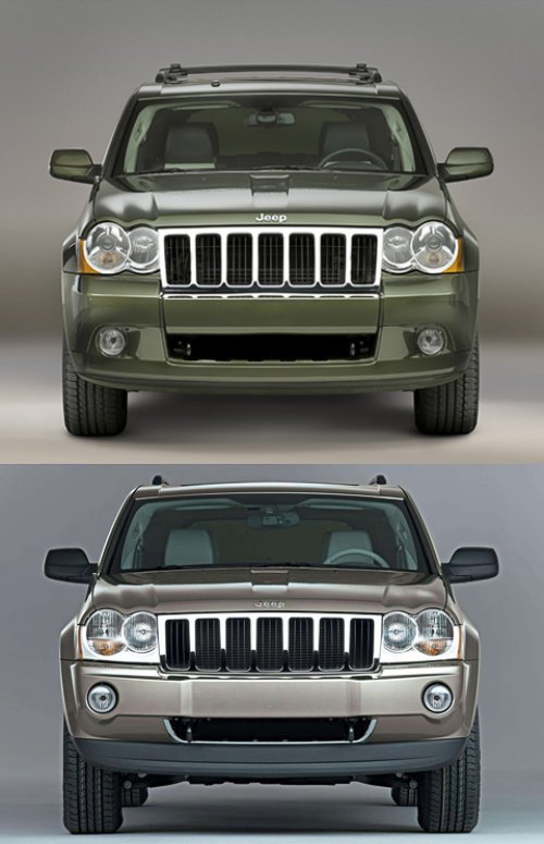 Чтобы опознать рестайлинговый Jeep Grand Cherokee…