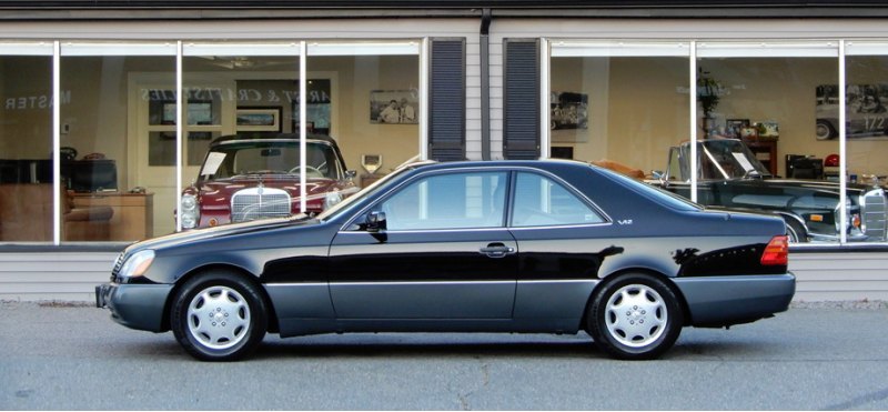 В 1995 году двухдверный Mercedes S 600 стал…