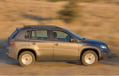 На просторах Намибии Tiguan смотрится…