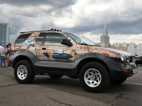 Isuzu V-Cross и без разрисовки не особо похож на…