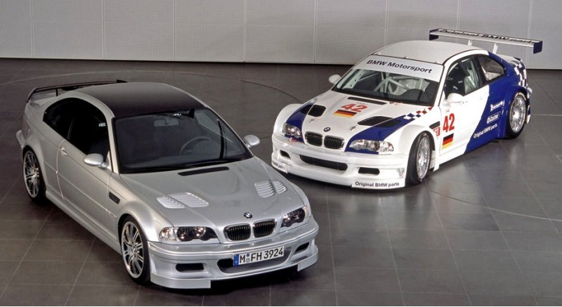 В 2001 году BMW сделала и дорожную версию M3 GTR…