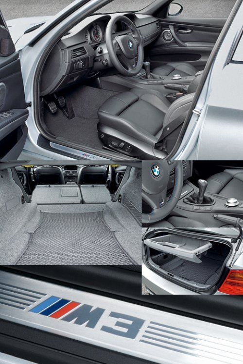 Пока BMW M3 Sedan комплектуется только…