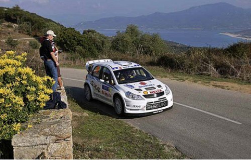 Ралли Корсика стало первой гонкой для Suzuki SX4…