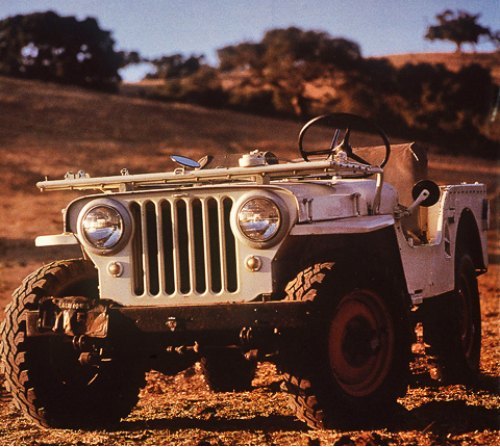 Гражданская версия носила имя Jeep уже вполне…