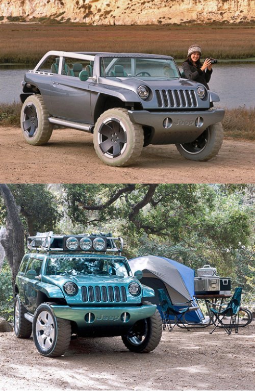 Эти концепты, кстати, зовутся Jeep Willys. На…