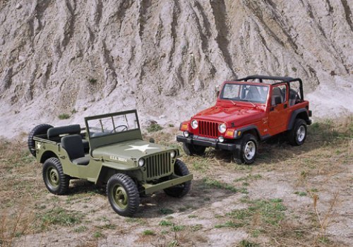 Jeep Wrangler весь пошел в папашу. Он уже не…