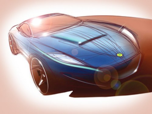 Рисунку концепта Lotus Coupe скоро исполнится…