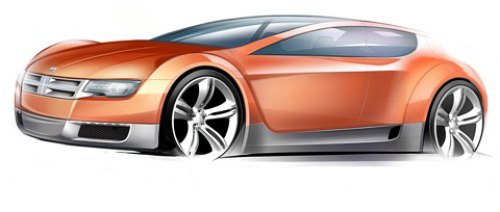 Колесная база концепта Dodge Zeo равна 2792…
