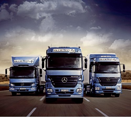 Дизельные красавцы Аrtego, Actros и Axor…