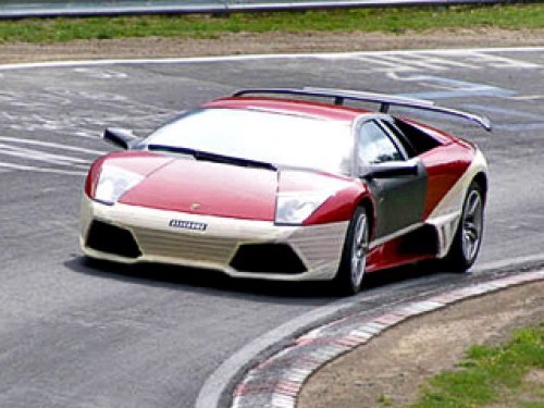 Пока Lamborghini Murcielago SV накручивает…