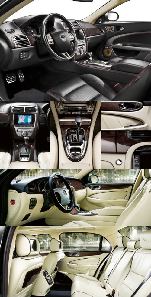 Салоны XJ и XKR по качеству уюта могут быть…