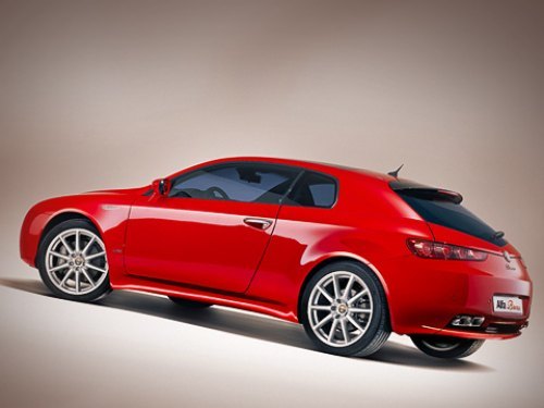 Alfa Romeo Brera 2008 года внешне не изменилась,…