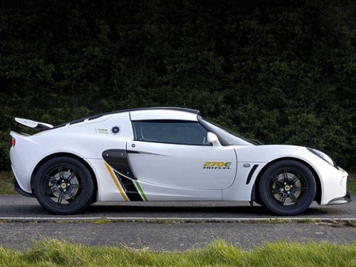 Lotus Exige 270E TriFuel набирает 96 км/ч с места…