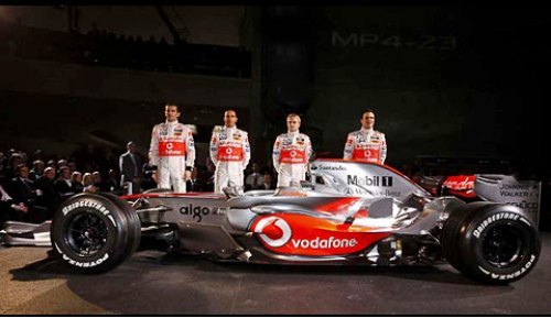 McLaren начнет сезон-2008 с непривычными номерами…