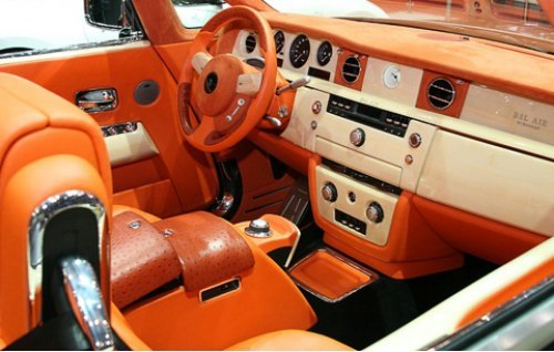В работе над салоном Bel Air интерьерщики Mansory…