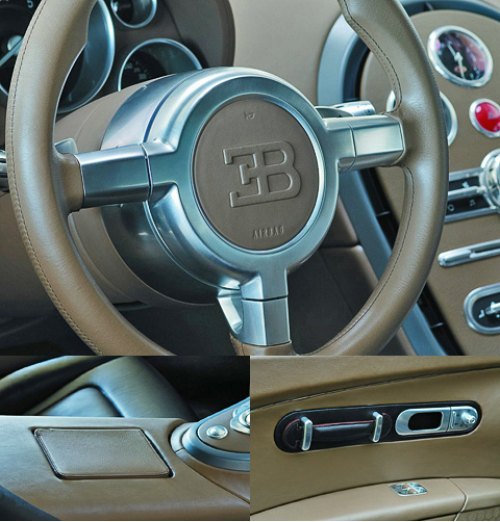 Внутренности этот Veyron можно сравнить с…