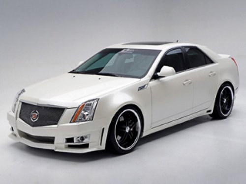 Cadillac CTS и так отличается весьма острыми…