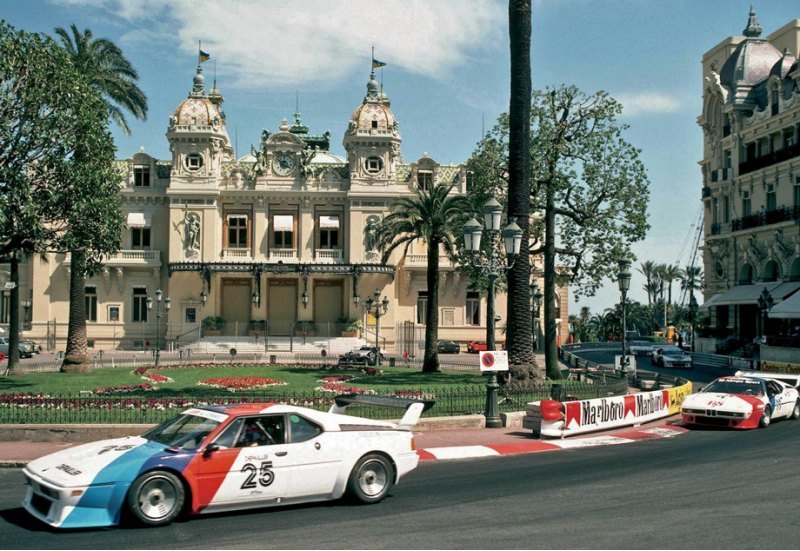BMW M1 серии Procar в Монако перед гран-при…