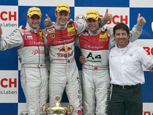 Пилоты Audi заняли все три призовых места,…