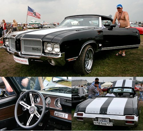 Ах, какой же он мощный, этот Oldsmobile Cutlass…