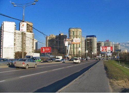 У нынешнего моста через Химкинское водохранилище
