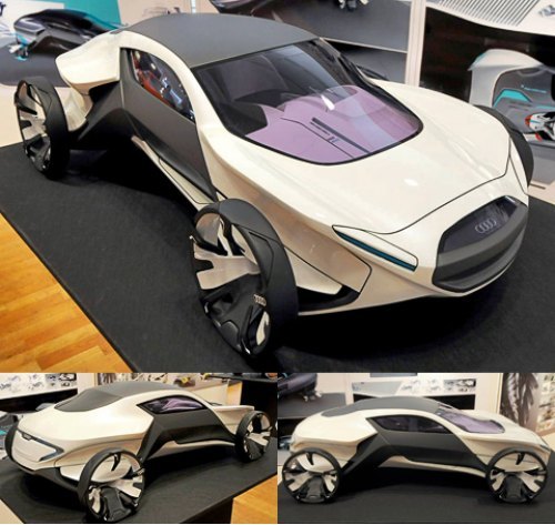 Футуристичный спортивный кроссовер Audi 2W —…