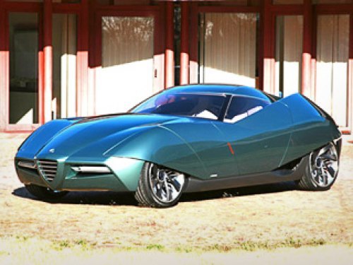 Концепт-кар Bertone  B. A.T. 11 был создан на…