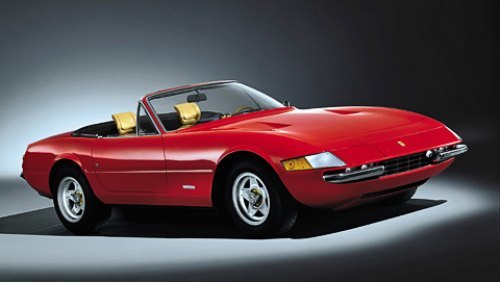 Дизайн этого красивейшего кабриолета Ferrari 365…