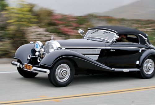 Mercedes-Benz 540K Cabriolet A, 1937 год. Рядная…